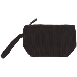 Pochette écoresponsable délavée en velours côtelé
