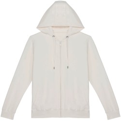 Sweat-shirt écoresponsable zippé à capuche French Terry unisexe