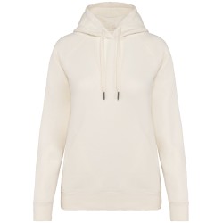 Sweat-shirt écoresponsable à capuche raglan femme