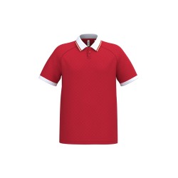 Maillot lifestyle à col polo unisexe