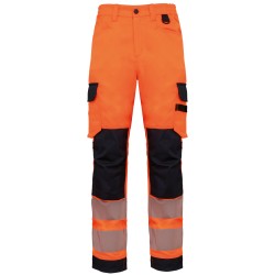 Pantalon de sécurité recyclé multipoches unisexe