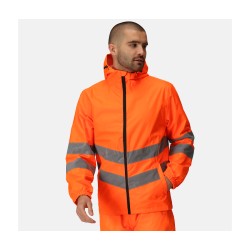 HI-VIS PRO PACKAWAY JACKET