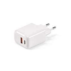 Chargeur mural Franklin, rABS, 20W, USB-C & A, charge rapide