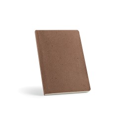 Carnet Doyle couverture en marc de café, 196p 80g/m²