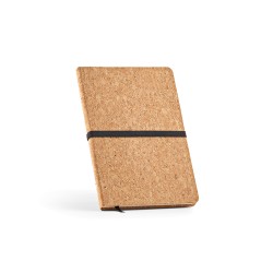 Carnet Goethe couverture en liège, 196p recyclées 70g/m²