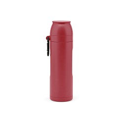 Thermos Loire inox 810 ml. 2 gobelets et mousqueton