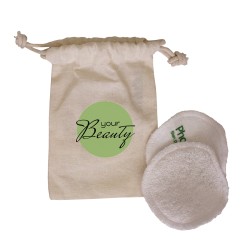 Kit démaquillant en coton bio