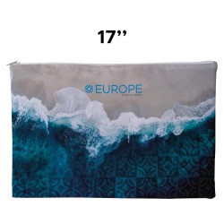 Sacoche ordinateur 17" polyester recyclé
