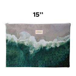 Sacoche ordinateur 15" polyester recyclé