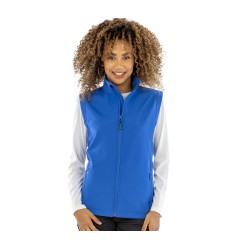 Bodywarmer softshell femme recyclé