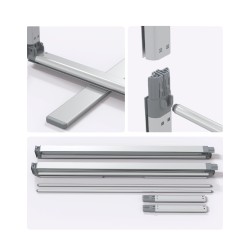 pCadre aluminium autoportant 120x230cm/p