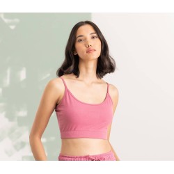 WOMEN'S SUSTAINABLE FASHION CROPPED TOP