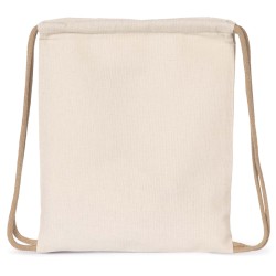 Petit sac à dos recyclé à cordon coulissant - Taille enfant