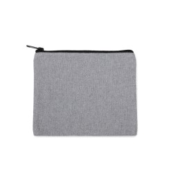 Trousse en toile tissée à la main